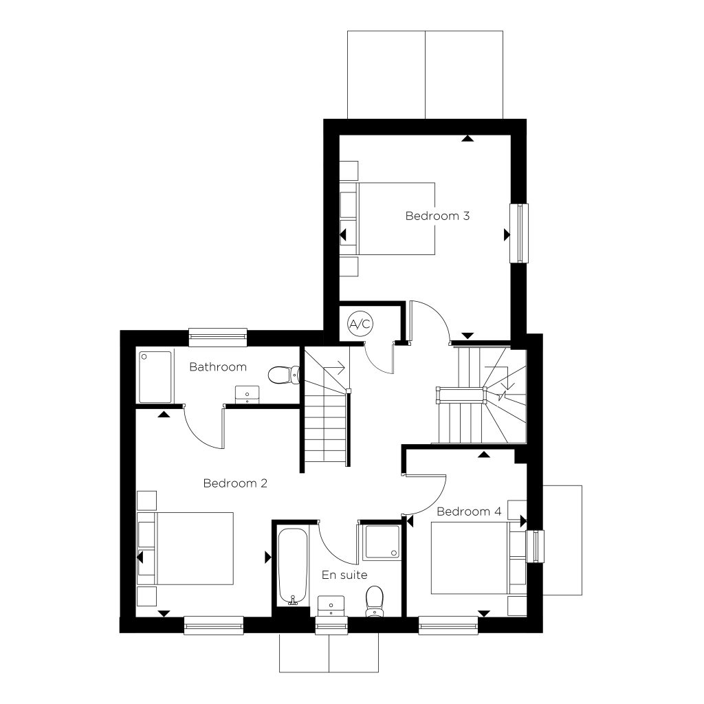 Floorplan for Plot 21 - The Blenheim