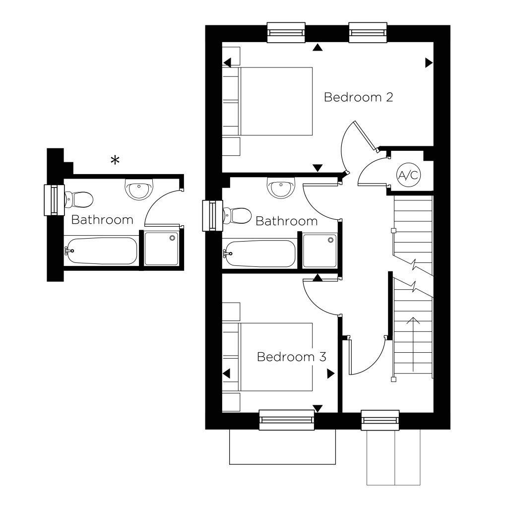Floorplan for Plot 10 - The Houlton