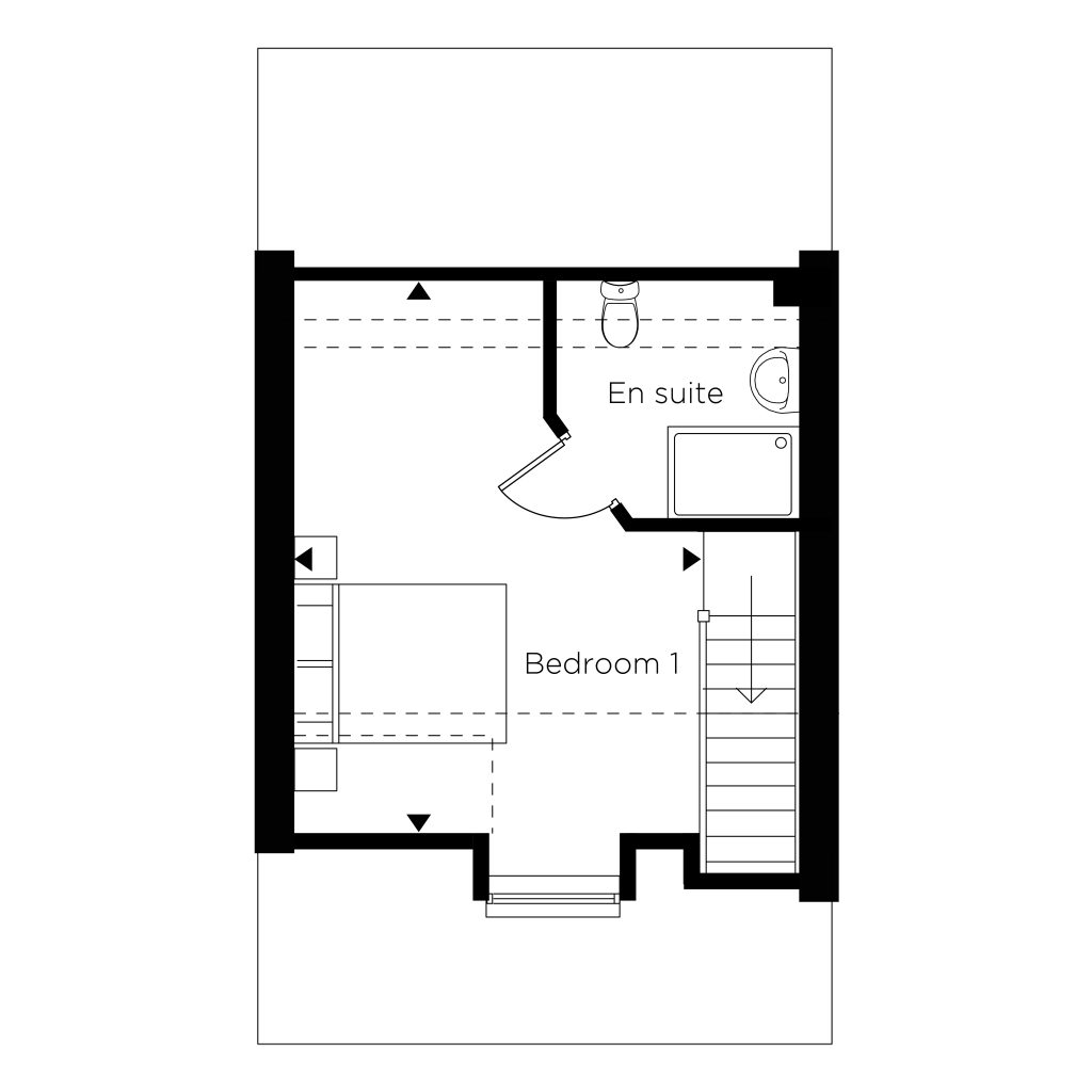 Floorplan for Plot 10 - The Houlton