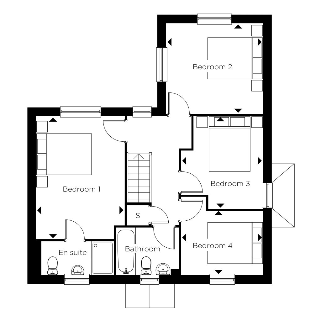 Floorplan for Plot 30 - The Humberstone