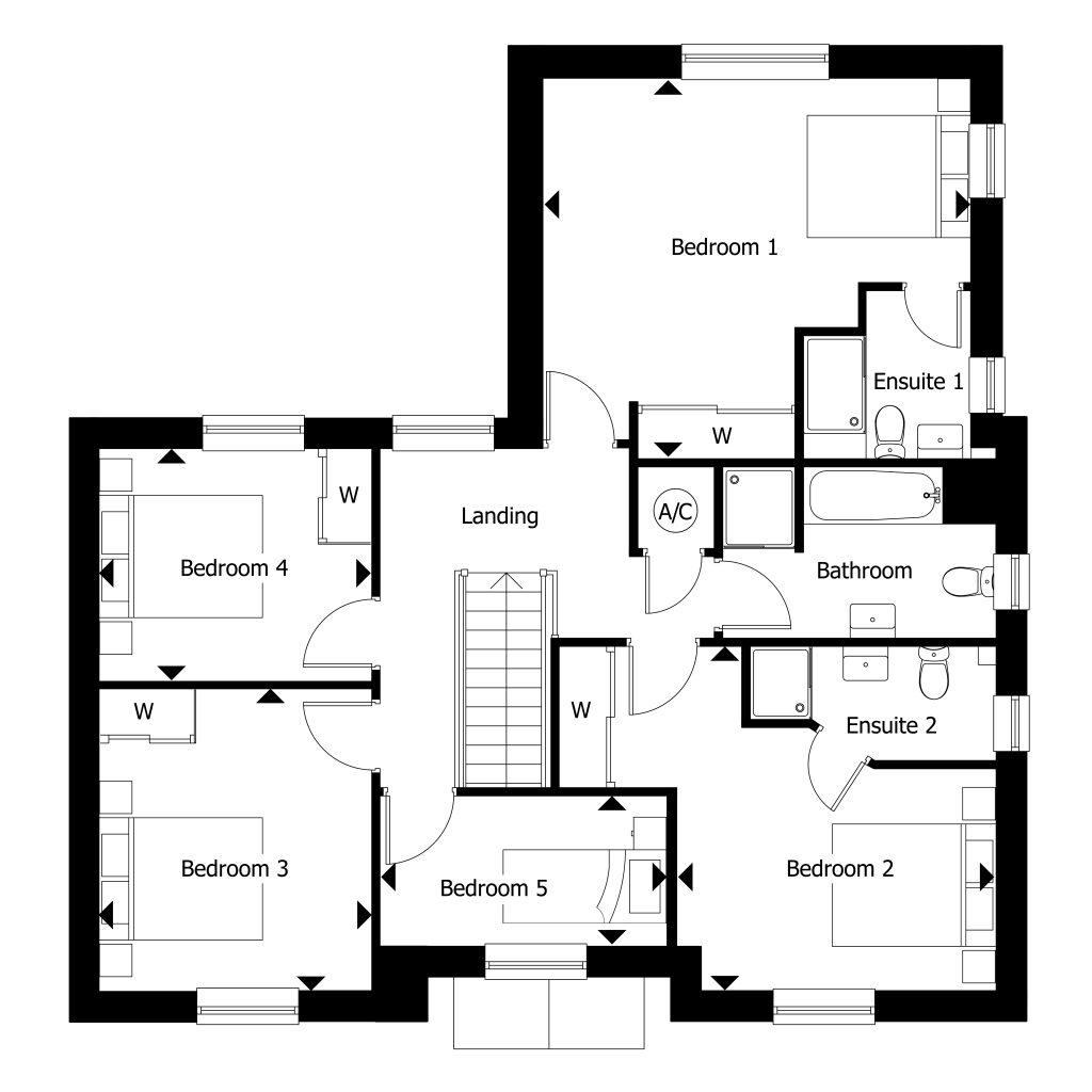 Floorplan for Plot 21 - The Earlswood
