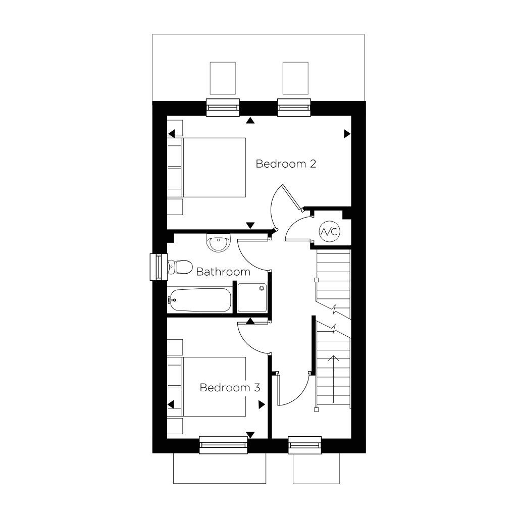 Floorplan for Plot 97 - The Houlton