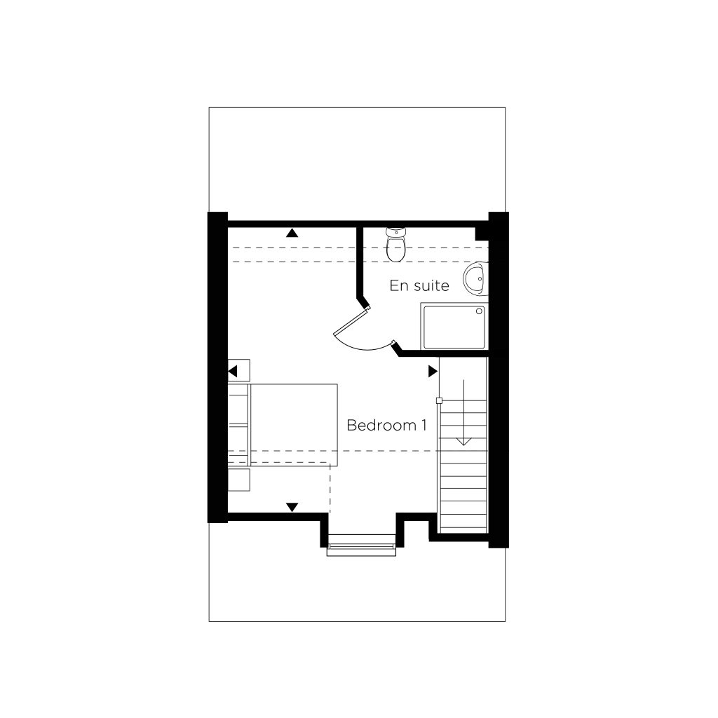 Floorplan for Plot 97 - The Houlton