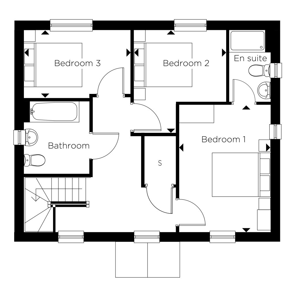 Floorplan for Plot 99 - The Ravensden