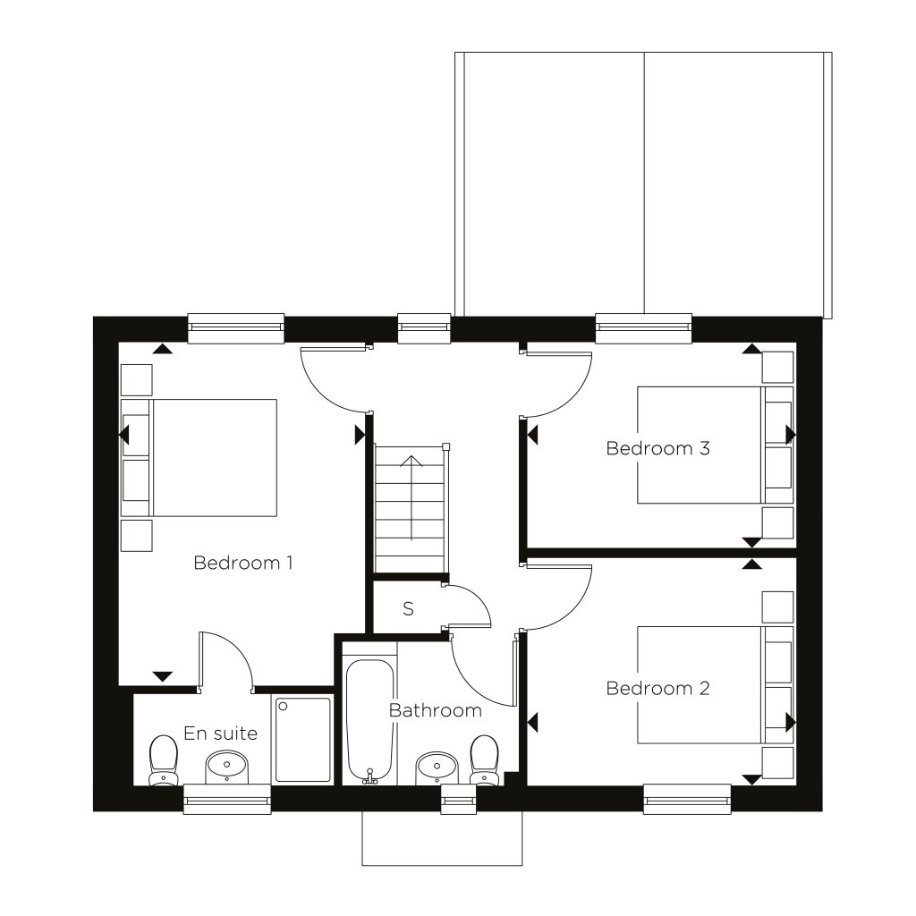 Floorplan for Plot 54 - The Cedar