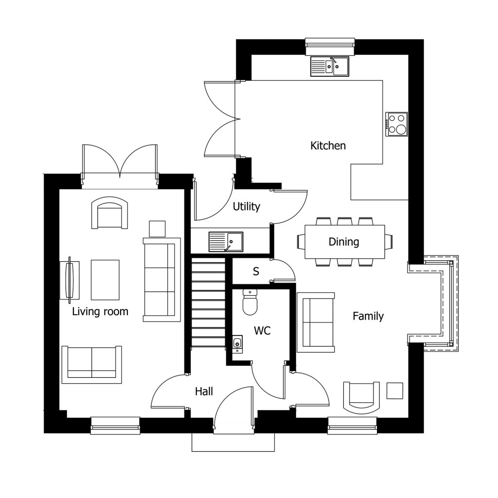 Floorplan for The Farnborough