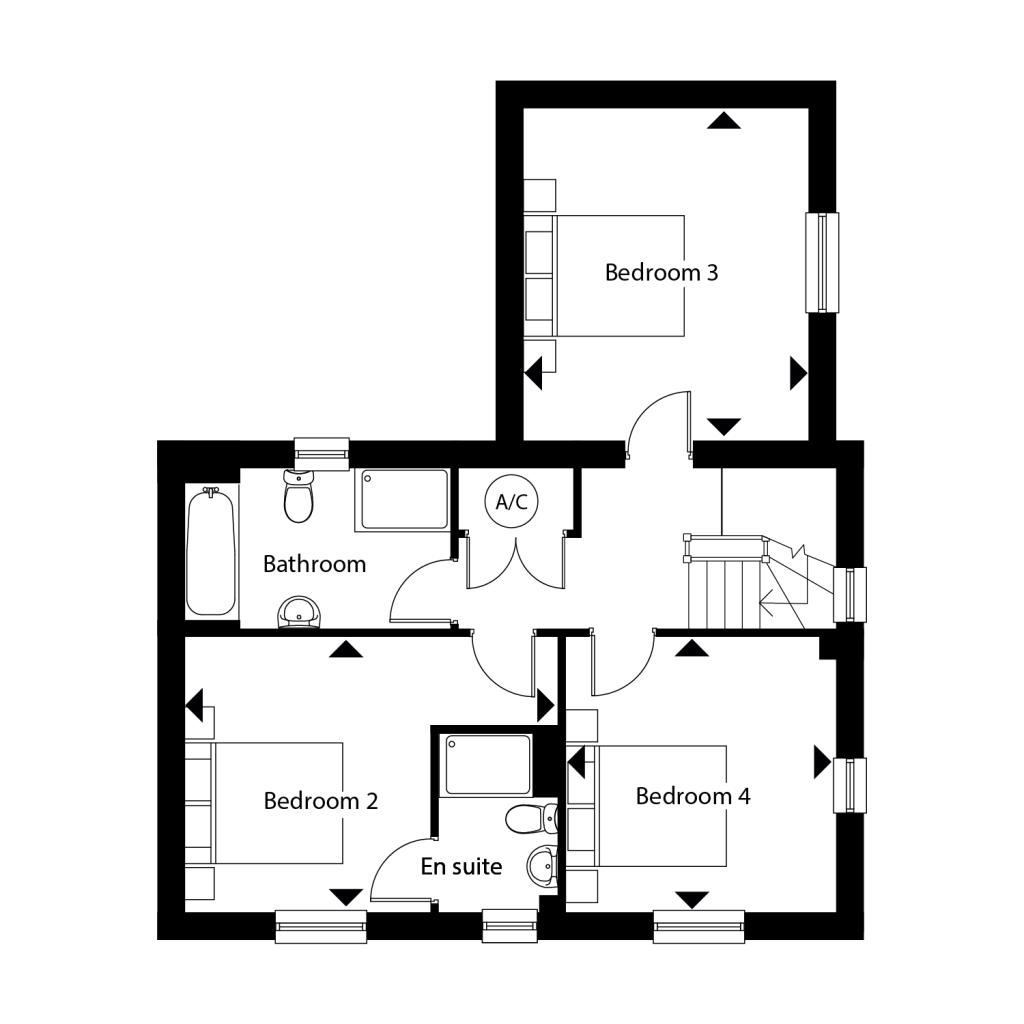 Floorplan for Plot 174 - The Blenheim