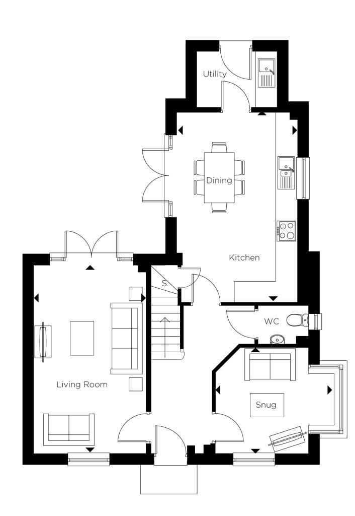 Floorplan for Plot 20 - The Blenheim