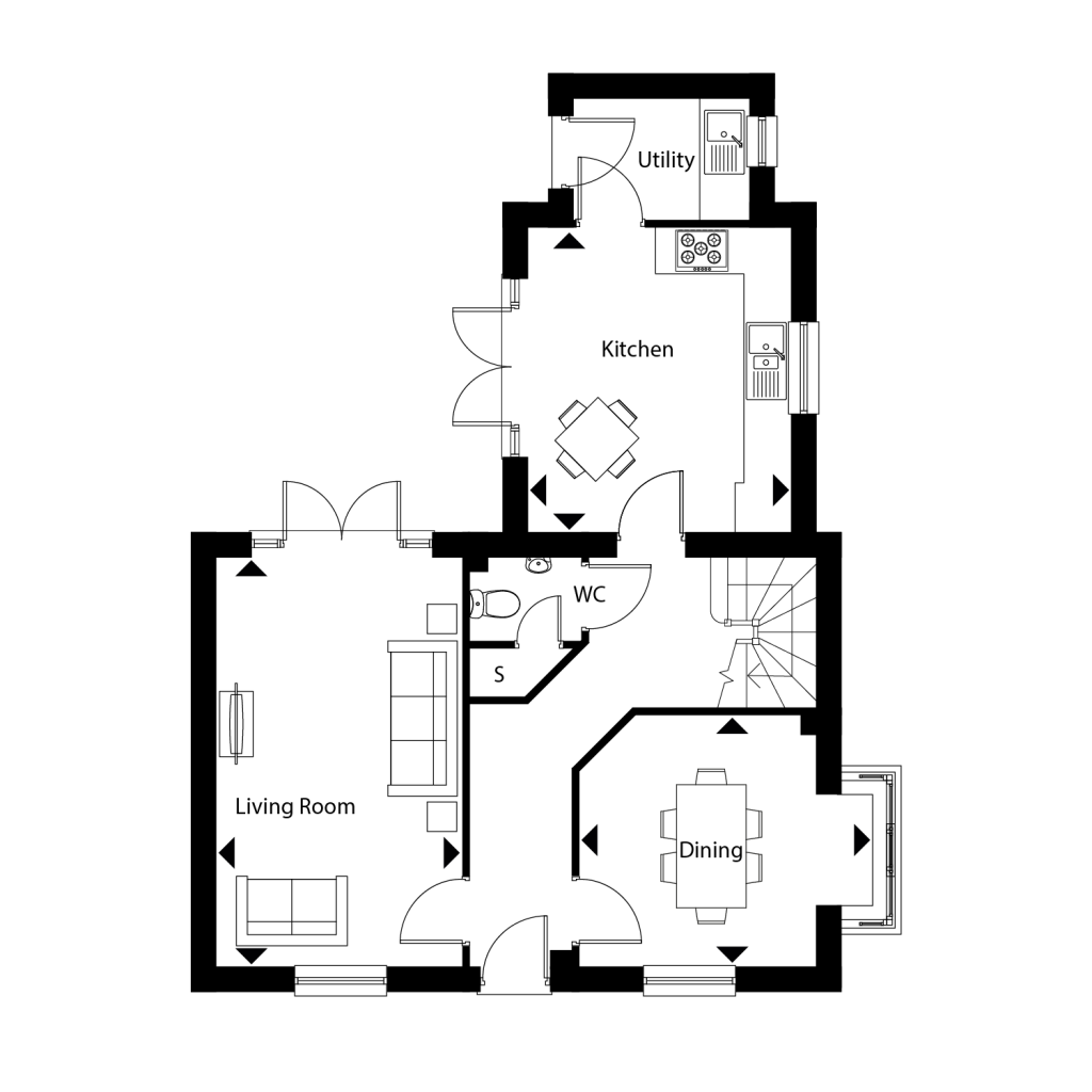 Floorplan for Plot 174 - The Blenheim