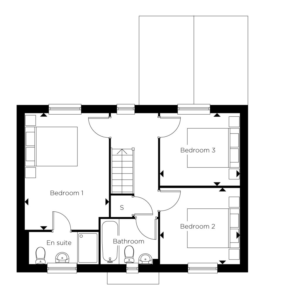 Floorplan for Plot 21 - The Carlton