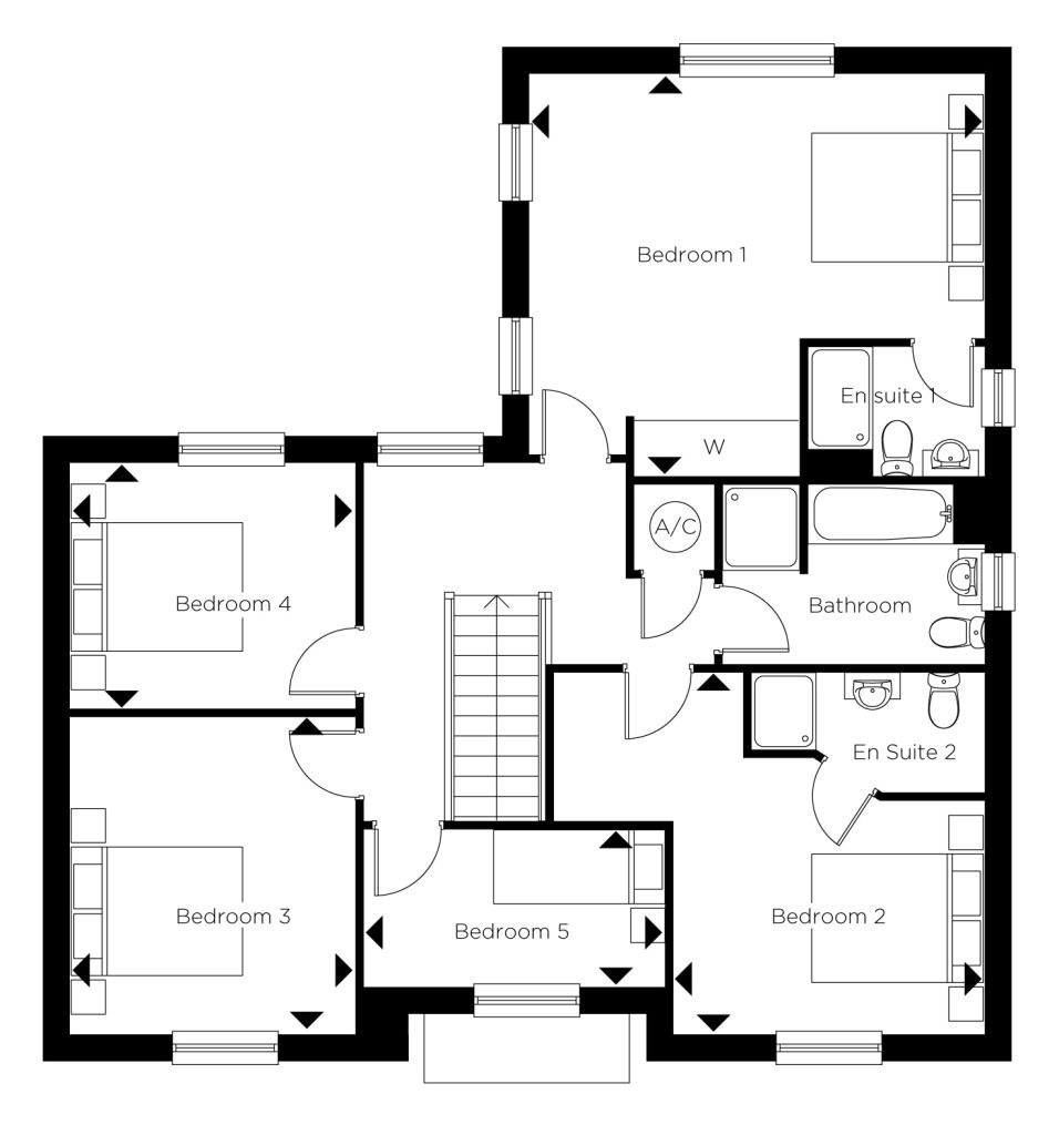 Floorplan for Plot 9 - The Earlswood