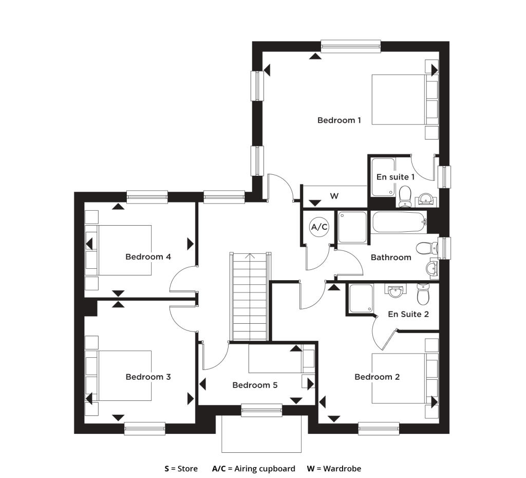 Floorplan for Plot 14 - The Earlswood