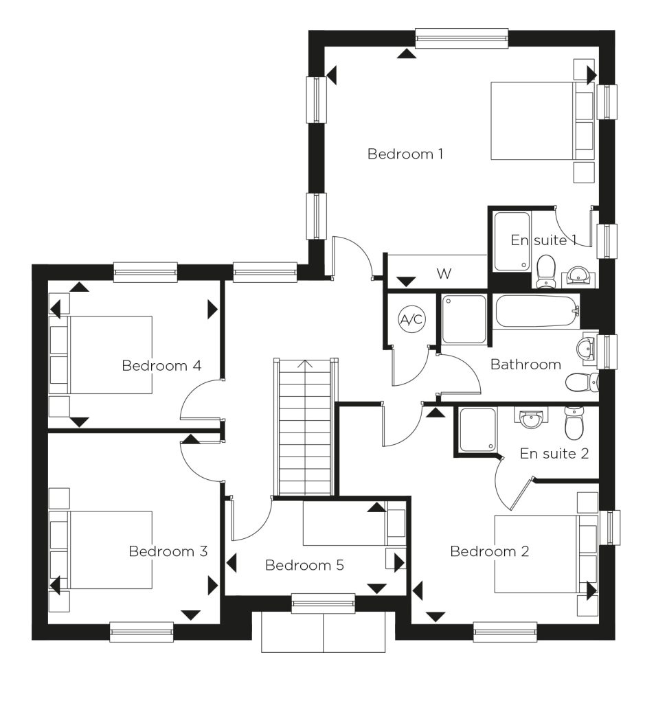 Floorplan for Plot 134 - The Earlswood