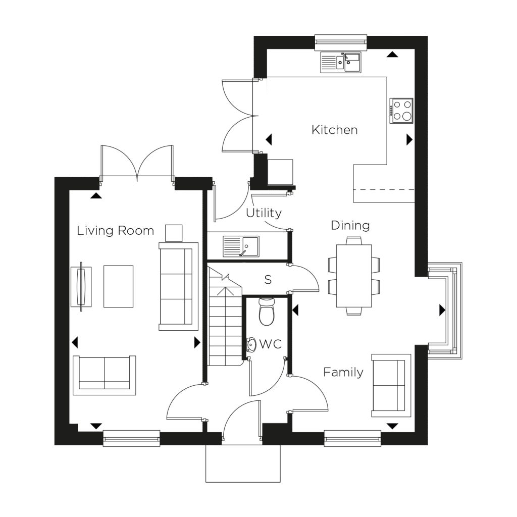 Floorplan for Plot 13 - The Humberstone