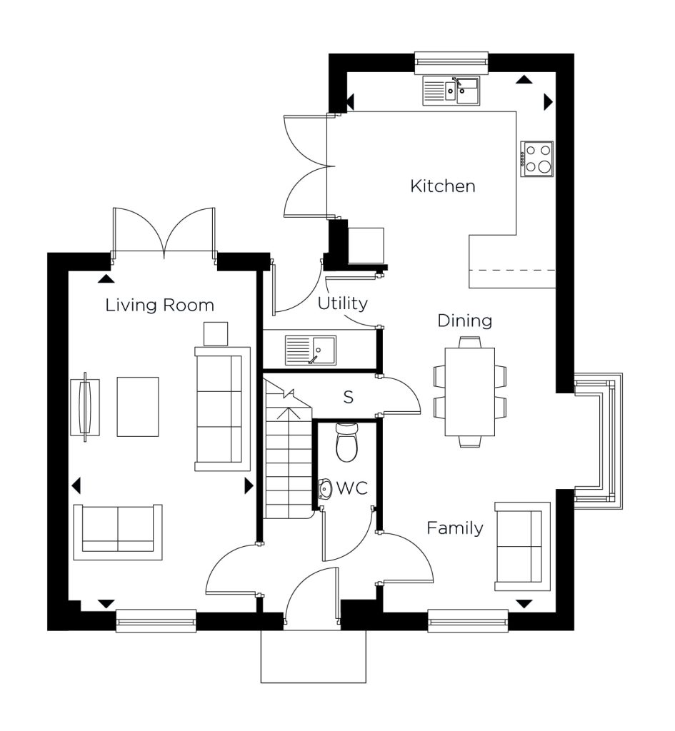 Floorplan for Plot 30 - The Humberstone