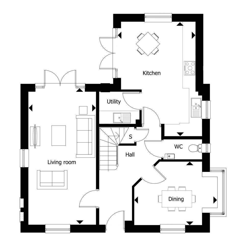 Floorplan for The Oakwell