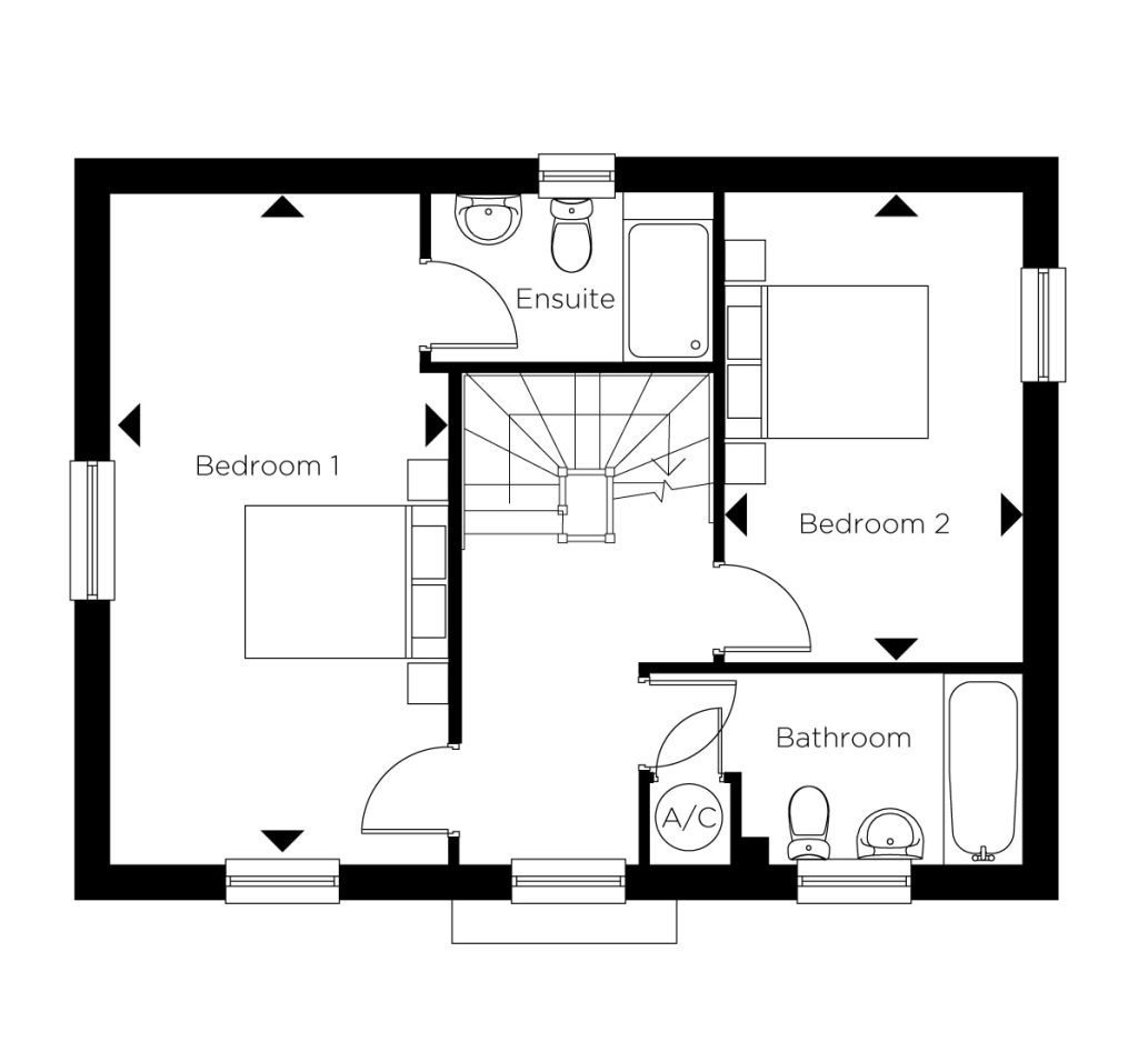 Floorplan for Plot 145 - The Richmond