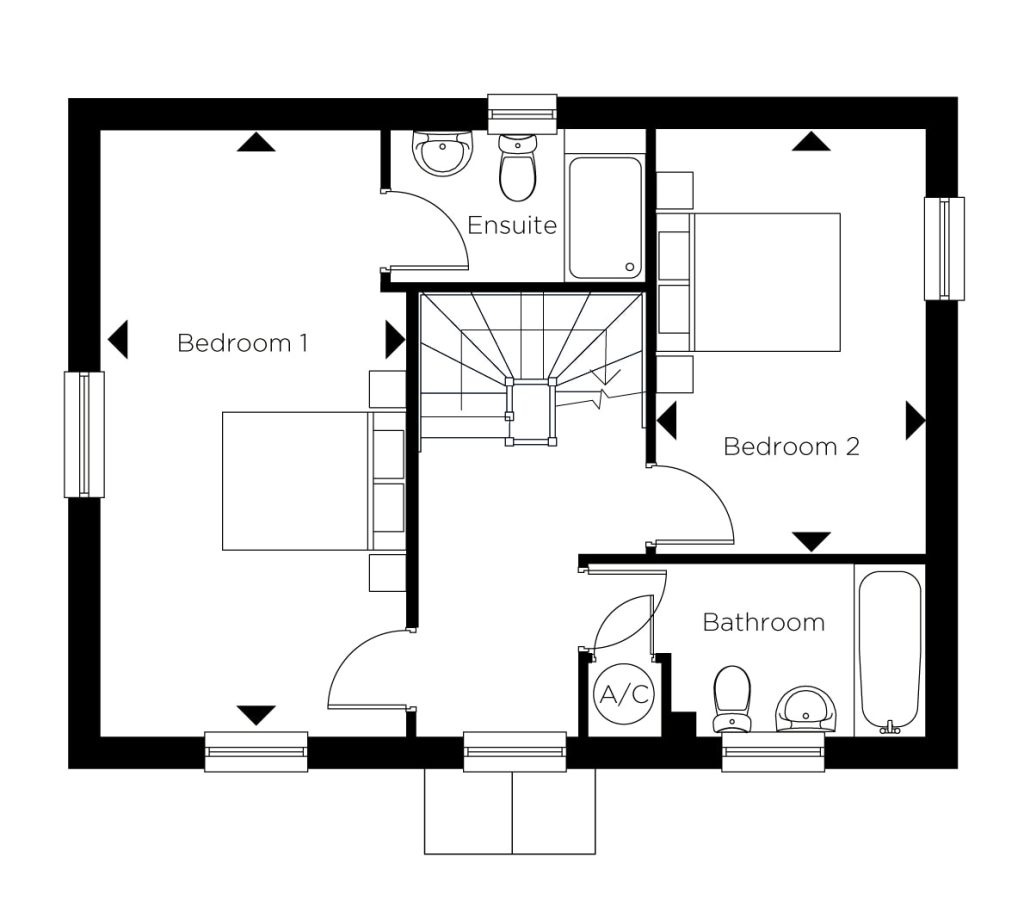 Floorplan for Plot 47 - The Richmond