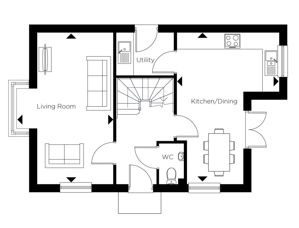 Floorplan for Plot 47 - The Richmond