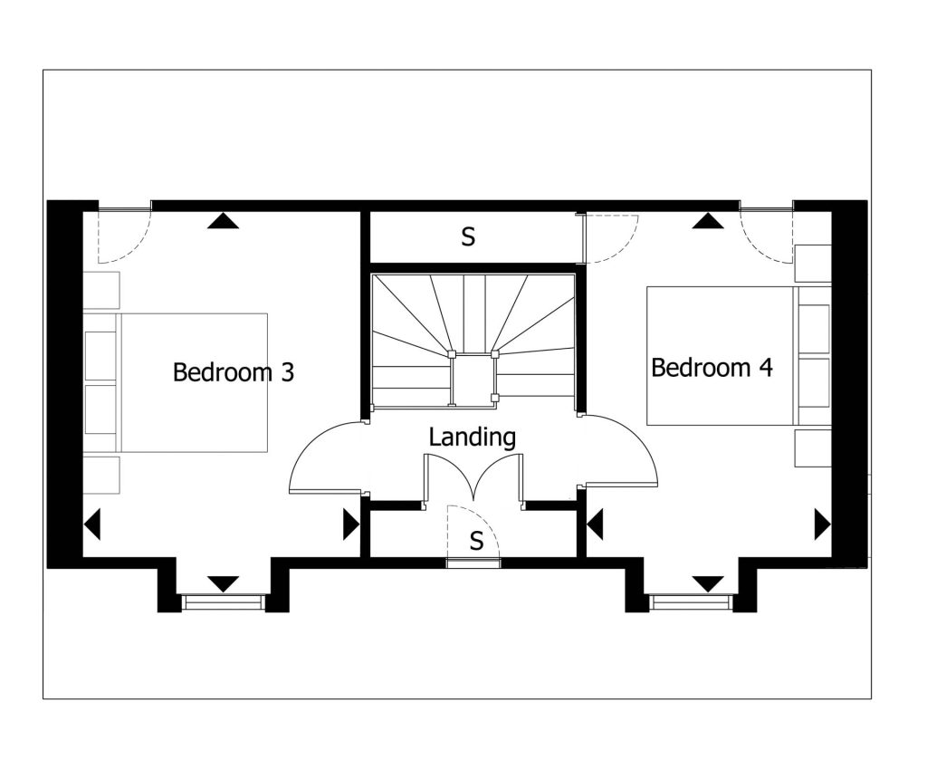 Floorplan for Plot 25 - The Richmond