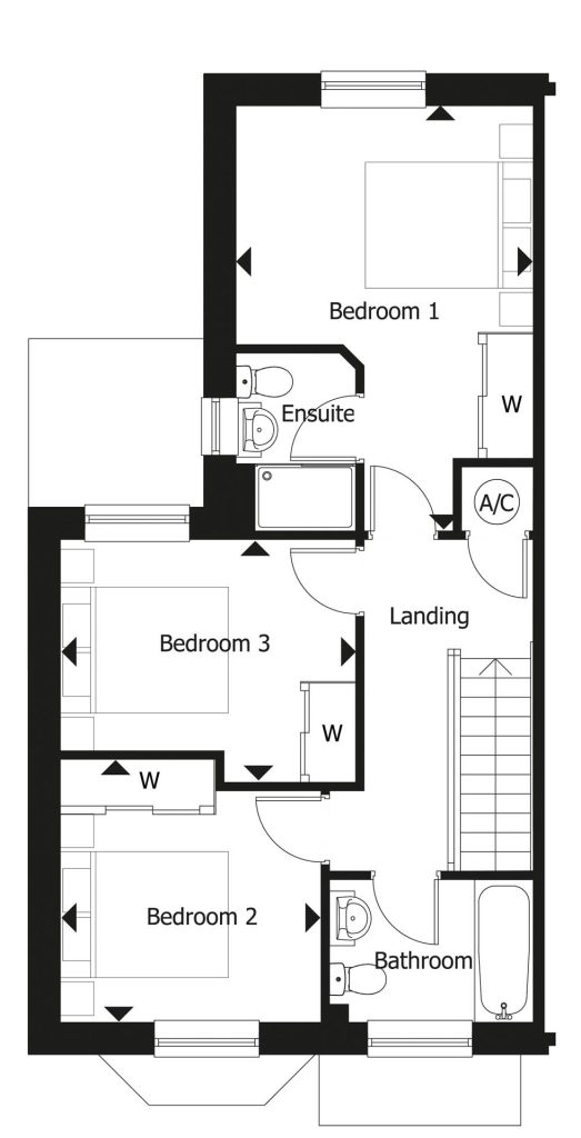 Floorplan for Plot 38 - The Rockingham
