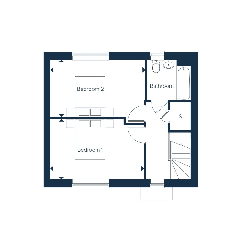 Floorplan for Plot 21 - The Wren